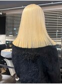 8000ニュアンスカラーホワイトアッシュハイトーンカラー韓国ヘア