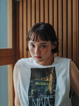 ノーイェス(NOYES) オン眉×ニュアンスミニボブ