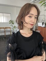 ガーランドギンザ(Garland Ginza)&nbsp;レイヤーボブ　フェイスレイヤー　透明感カラー