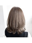 【ブリーチなし】やわらかベージュ