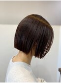 前下がりボブ