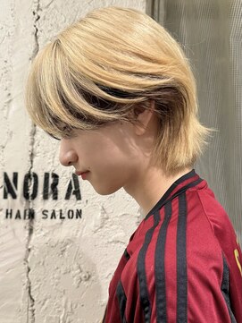 ノラ シブヤ(NORA) 【永田】メンズミディアム×インナーローライト