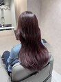 ララルーモ 渋谷公園通り店(LaLarOomo) 顔色がよく見えてより艶やかに見える赤みカラーおすすめです!