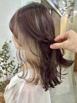 キラ 原宿(KILLA) #イヤリングカラー#インナーカラー#ダブルカラー#レイヤー#小出