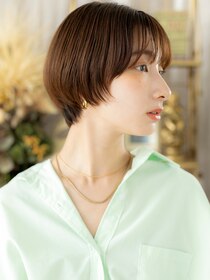 カバーヘア ブリス 上尾西口店(COVER HAIR bliss) 小顔ショートカットレイヤーヘルシースタイルa上尾20代30代40代
