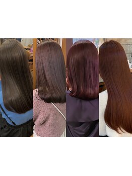 ヘアカラーもファッションの一部に。ブリーチなしのダブルカラーで、ダメージレスにおしゃれを楽しむ＊