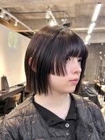 シスタ(SISTA)&nbsp;切りっぱなしボブ姫カット／黒髪【自由が丘】