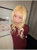 【HACO+】 gin　ブロンドカーリースタイル