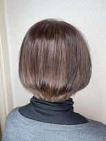 松本平太郎美容室 国立店 丸み立体ショートボブ