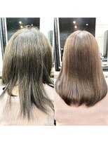 エトネ ヘアーサロン 仙台駅前(eTONe hair salon) 【大人女性】艶髪セミロング