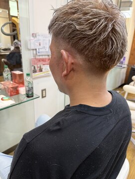 ジャストヘア ラポール 北久里浜店(just hair RAPPOR) 【佐々木美香子】メンズカット フェードカット ショート
