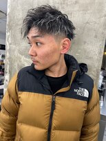 メンズサロン キング 枚方店(Men’s salon K!ng)&nbsp;波巻きツイストスパイラルパーマ/フェザーパーマ/眉毛/メンズ