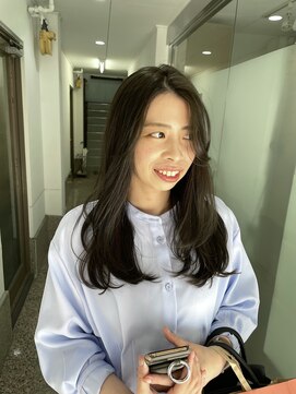 バド(bado) くすみグレージュ×layer