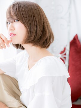 アートサロン センター北(art salon) センター北/髪質改善/斜めバング☆ハイトーンカラーの小顔ボブk