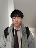 波巻きシャドウパーマ