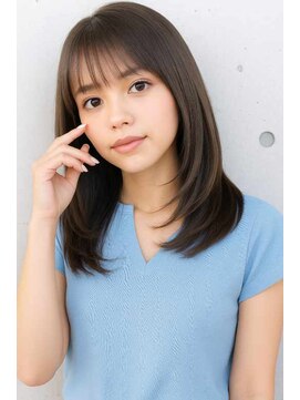 アーツ 町田(arts) ★明るい白髪染めと髪質改善の艶やか大人ボブ