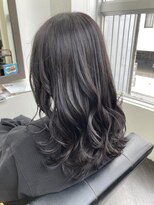 リジョイスヘア(REJOICE hair)&nbsp;【REJOICE hair】ダークブルーアッシュカラー☆ GAMO