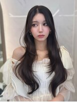 キティー(kiti)&nbsp;グレージュ/レイヤーカット/ハッシュカット/オリーブベージュ/栄