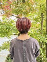 ペスカケイクリエイティブ(PESCA K-CREATIVE)&nbsp;秋映えレッド×大人ショート