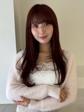 ユーフォリア エヌ 池袋サンシャイン通り店(Euphoria +n) ★ワンカールモテ髪前髪小顔カットサイドバング艶感