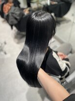 ユニック ウメダ(unique UMEDA)&nbsp;ブルーブラック/10代20代トレンド/髪質改善ストレート