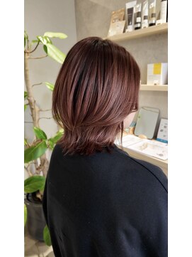 マル 薬院浄水店(MAR.co) ピンクベージュカラー