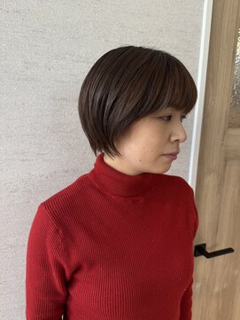 テラスヘアヴィラ 新潟駅南(TERRACEhairVilla) 丸みショートスタイル