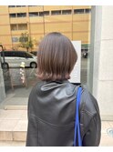 外はねボブスタイル