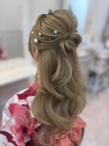 ヘアセットサロン ミント(Hair set salon MINT)&nbsp;ルーズハーフアップ☆