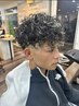 【メンズ】カット&パーマ&オイルシャンプー