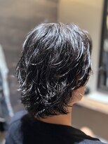 エクファフォーメンホワイト 大津 南草津(EX-FA FOR MEN WHITE) MEN’S/ニュアンスパーマ/ニュアンスウルフ/瀬田