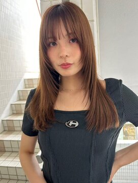 ソルコディ コクラ(SOL.cody kokura) 縮毛矯正/ワンホンレイヤー/ミルクティーブランド/ダークブルー