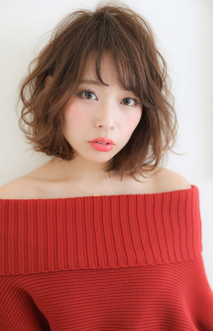 デジタルパーマ×ゆるふわミディアム♪：L007947036｜パシフィックダ