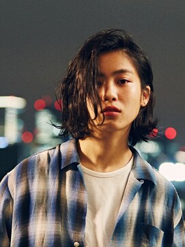 ネロ ヘアサロン ネイビー 渋谷(NERO HAIRSALON NAVY) クールくびれセミディボブ