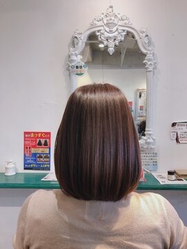 インショウ 中山駅本店(iNSYO) 【髪質改善トリートメント】艶髪　くせ毛は真っ直ぐになりません