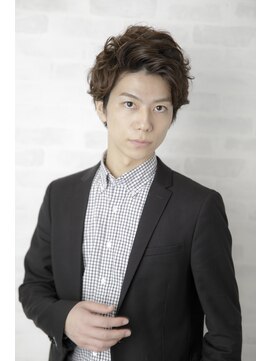 アフロディーテ 銀座(APHRODITE GINZA) ハイライト/マッシュパーマ/ウルフ/アッシュブラック/銀座