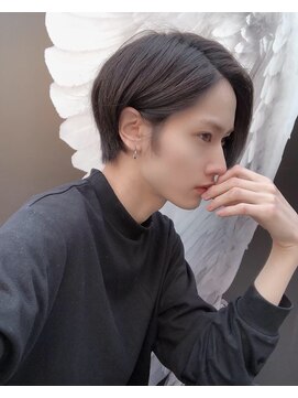 シン(syn) 前髪長めマッシュ