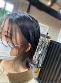 インナーグレージュ×外ハネボブ