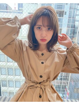 エマ ギンザ(EMMA GINZA) 愛され小顔ミディ　マロンベージュ　20代３０代４０代