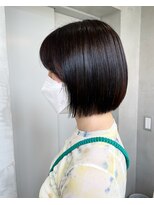ロビン アンド ダルク(robin&darc) ぷつっとミニボブ×地毛風ブラック【髪質改善】