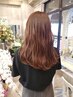 カット+イルミナカラー+縮毛矯正+デジタルパーマ+TOKIO5stepトリートメント