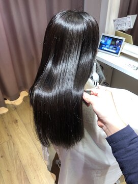アヴァンス 天王寺店(AVANCE.) 髪質改善×ダークブラウン
