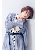 前髪/マチルダボブ/ピンクベージュ/インナーグレージュ/吉祥寺