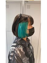 アソビセカンド 原宿(ASOBI 2nd)&nbsp;ボブ/インナーグリーン