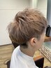 〔男性限定〕カット+ケアカラー￥6500