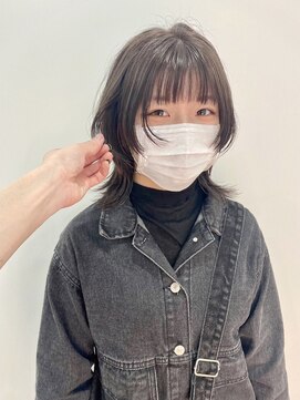 ギグスダブル 栄久屋大通店(gigs double) 艶髪ショートウルフ/シアーベージュ