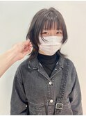 艶髪ショートウルフ/シアーベージュ