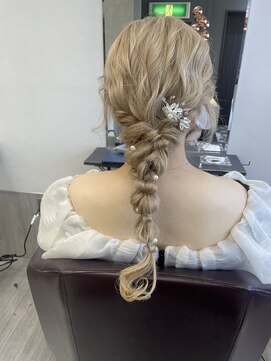 ジルバイジゼル(JILL by GiseL) ハイトーン×編み下ろし