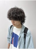 ハイライト/マッシュパーマ/束感/波巻き/津田沼駅