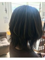 ニコル(Nicole) ウルフ（グレー系ハイライト）
